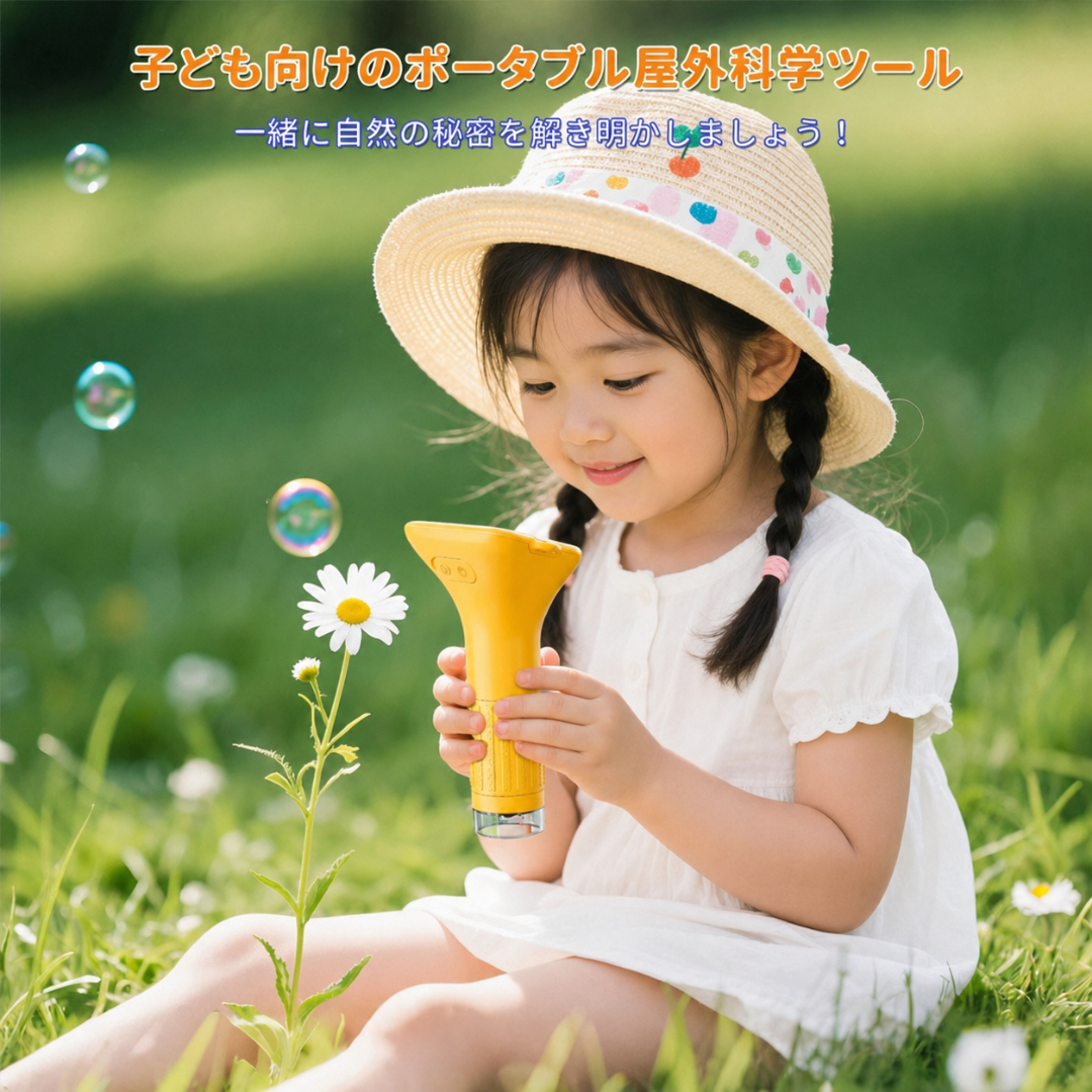 KidsScope™｜子どもの好奇心を育てるポケット顕微鏡