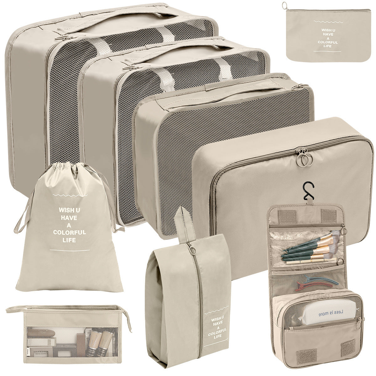 Voyluxe™スーツケース収納8点セット