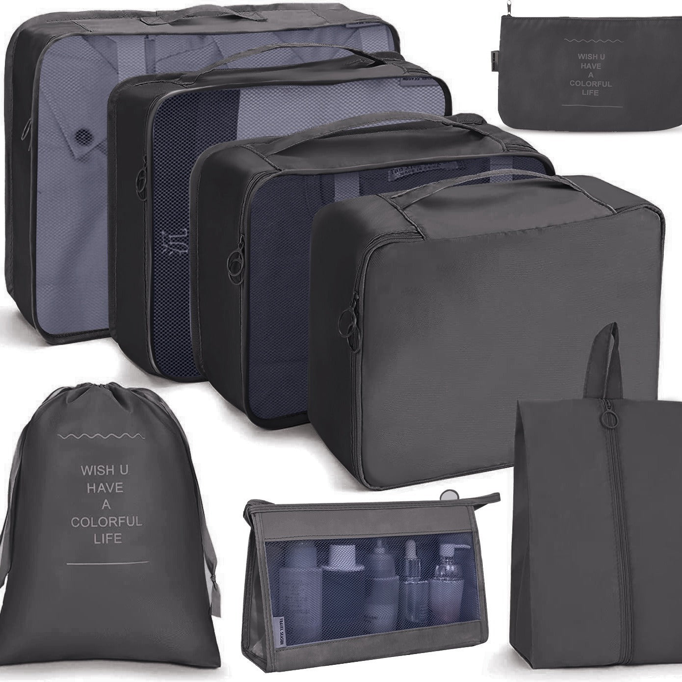 Voyluxe™スーツケース収納8点セット